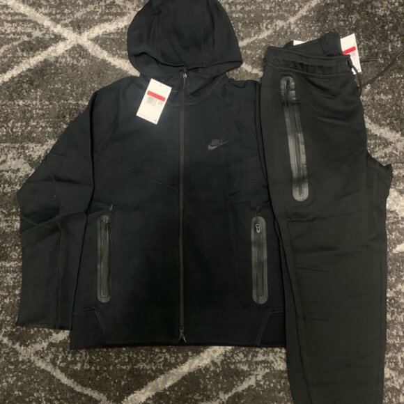 Nike Other - Nike Tech Fleece Suit set Zip up Jacket and Pants 2024 Version Men’s Large
